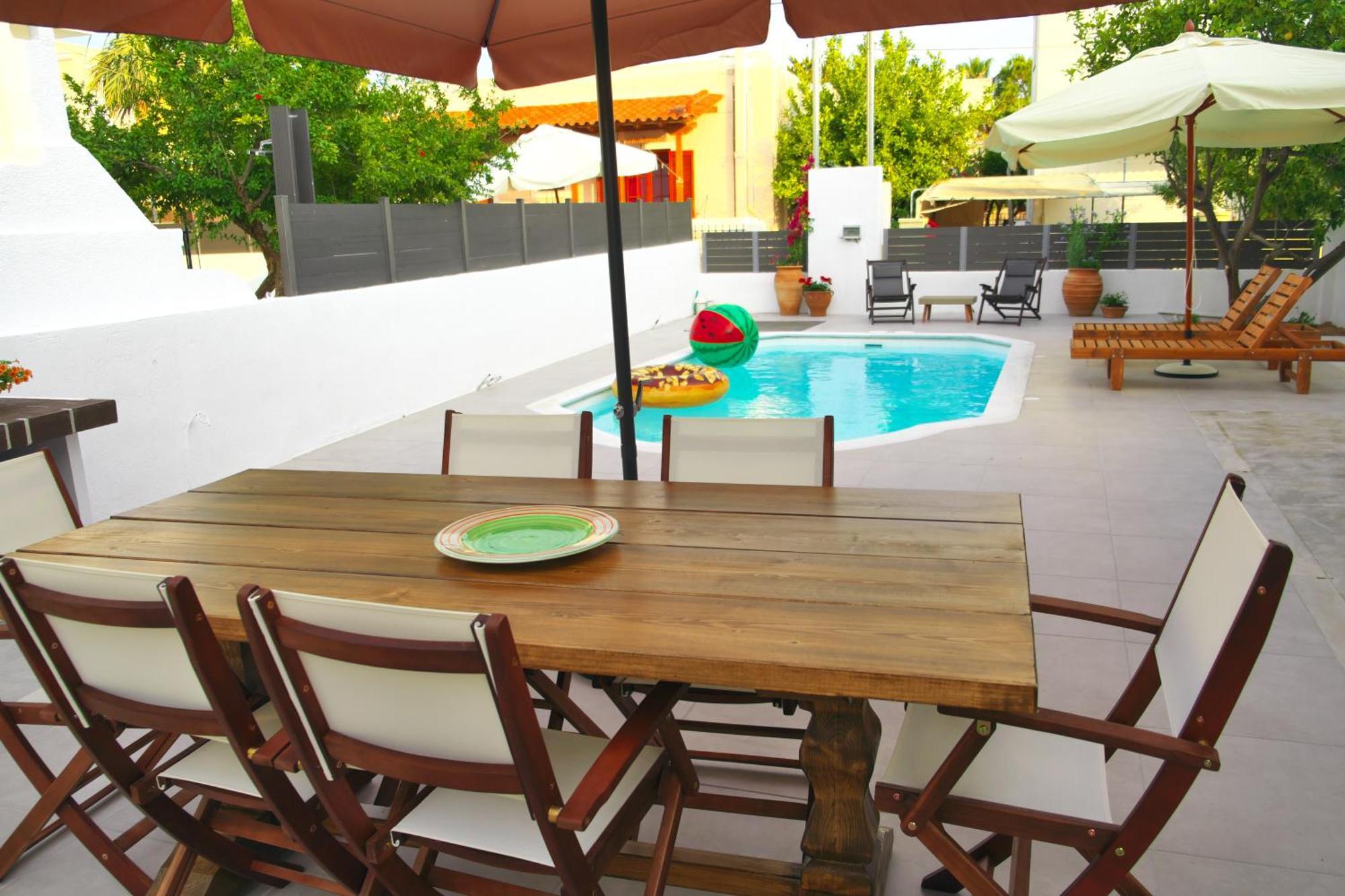 Giovana'S Pool House Aegina Kültér fotó